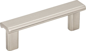 Elements 183-3SN 3" Center-to-Center Satin Nickel Square Park Cabinet Pull