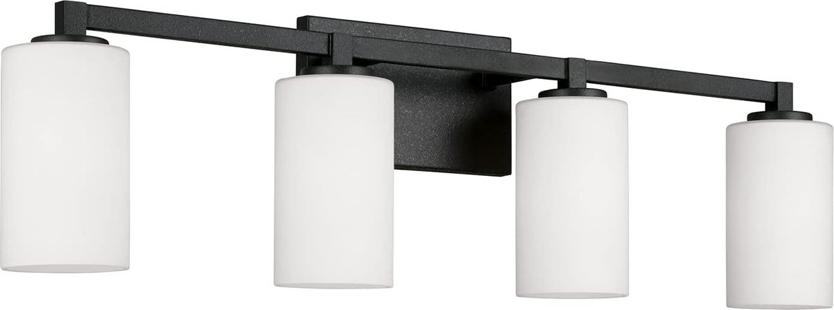 Capital Lighting 119841BI-545 Ravenwood 4 Light Vanity Black Iron