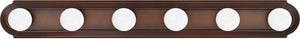 Capital Lighting 8106BB Alice 6 Light Vanity Burnished Bronze