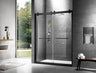 Essence 60'' * 76'' Framed Shower Door (Matte Black)