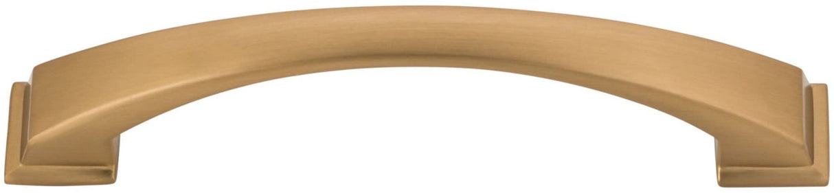 Jeffrey Alexander 944-128DBAC 128 mm Center-to-Center Brushed Oil Rubbed Bronze Arched Roman Cabinet Pull