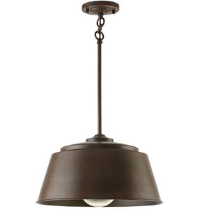 Capital Lighting 229111NG Tybee 1 Light Pendant Nordic Grey