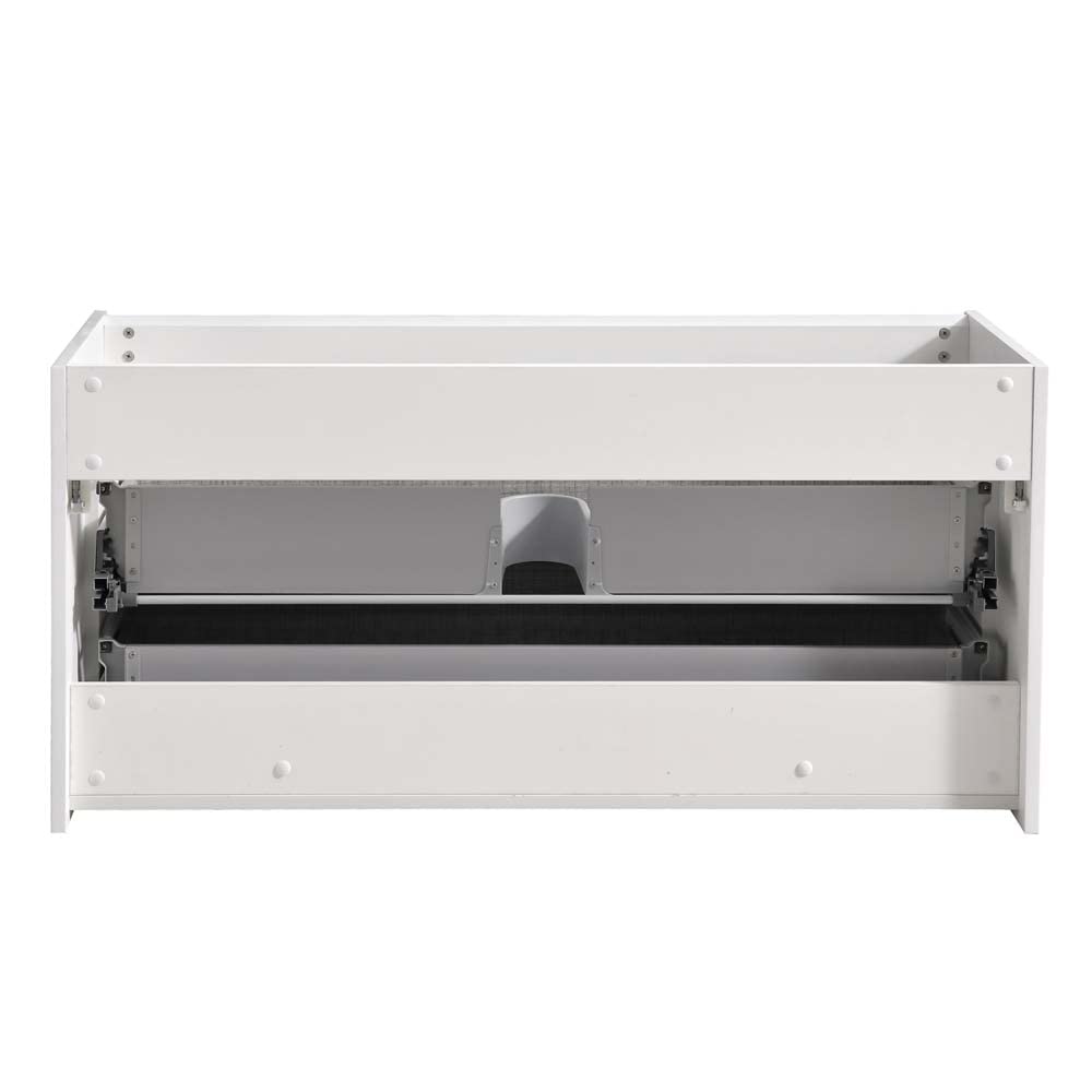Fresca FCB9248RNW Fresca Catania 48" Rustic Natural Wood Wall Hung Modern Bathroom Cabinet