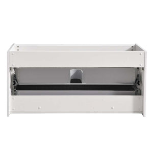 Fresca FCB9248RNW Fresca Catania 48" Rustic Natural Wood Wall Hung Modern Bathroom Cabinet