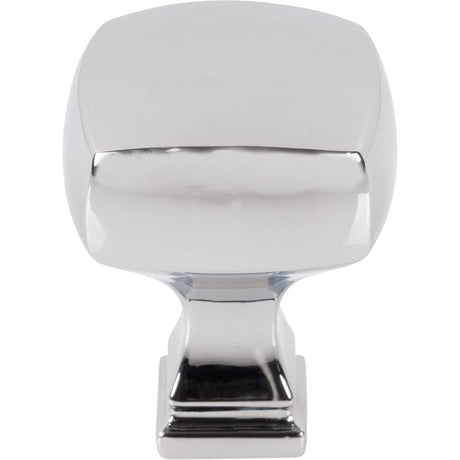Jeffrey Alexander 278PC 1-1/8" Overall Length Polished Chrome Square Audrey Cabinet Knob