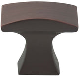 Jeffrey Alexander 767DBAC 1-1/4" Overall Length Brushed Oil Rubbed Bronze Flared Philip Cabinet Knob