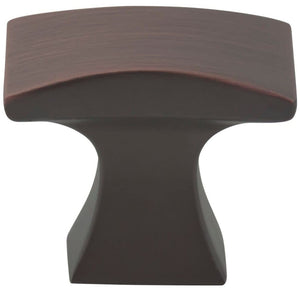 Jeffrey Alexander 767DBAC 1-1/4" Overall Length Brushed Oil Rubbed Bronze Flared Philip Cabinet Knob