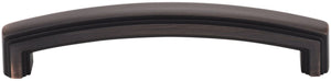 Jeffrey Alexander 519-128BNBDL 128 mm Center-to-Center Brushed Pewter Delgado Cabinet Pull