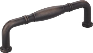 Jeffrey Alexander Z290-96-DBAC 96 mm Center-to-Center Brushed Oil Rubbed Bronze Durham Cabinet Pull