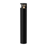 Kuzco EB82239-BK GLEN 39" EXTERIOR BOLLARD TEXTURED BLACK 120-277V TRIAC/ELV LED 3000K 80CRI 24W