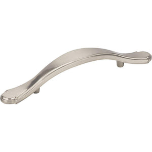 Elements 3108MB 3" Center-to-Center Matte Black Gatsby Cabinet Pull