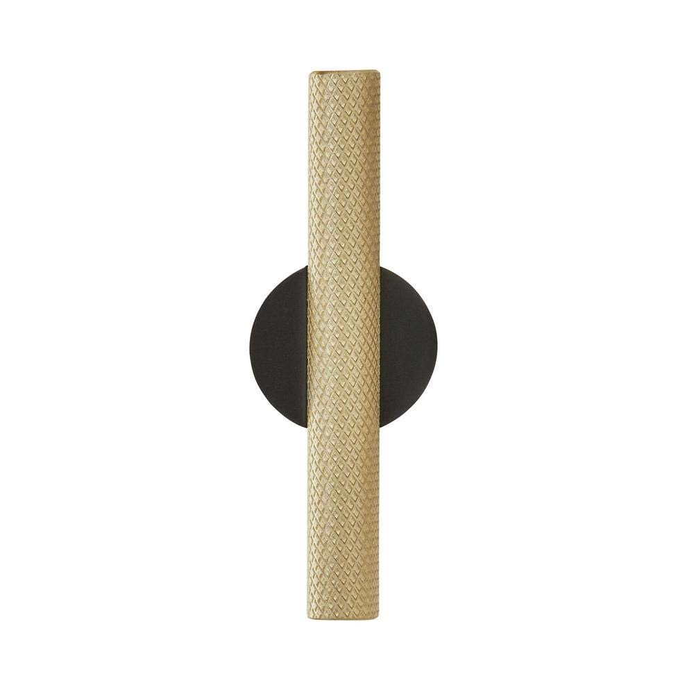 Amerock Cabinet Pull Matte Black/Matte Gold 5/8 inch (16 mm) Center to Center Transcendent 1 Pack Drawer Pull Drawer Handle Cabinet Hardware