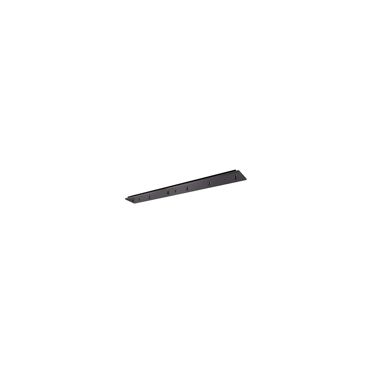 Kuzco CNP06AC-BC 6 Head Canopy SSL/SVT Wire BK-CHROME