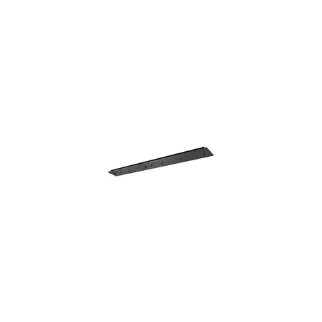 Kuzco CNP06AC-BC 6 Head Canopy SSL/SVT Wire BK-CHROME