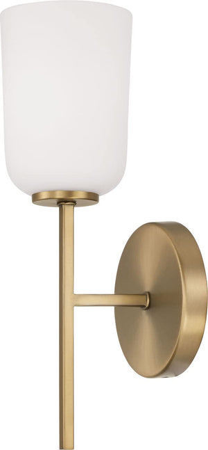 Capital Lighting 648811AD-542 Lawson 1 Light Sconce Aged Brass