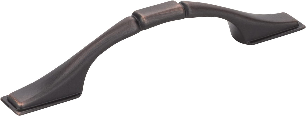 Elements 937-3DBAC 3" Center-to-Center Brushed Oil Rubbed Bronze Square Hammond Cabinet Pull