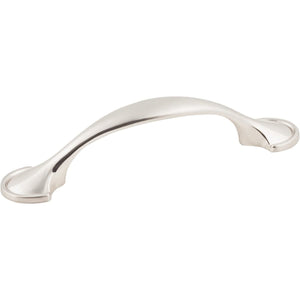 KasaWare K4133SN-8 4-5/8" Overall Length Half Foot Spoon Pull, 8-pack