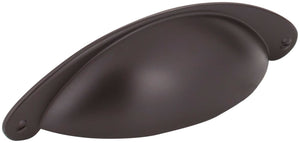 Jeffrey Alexander 8233ORB 3" Center-to-Center Dark Bronze Lyon Cabinet Cup Pull