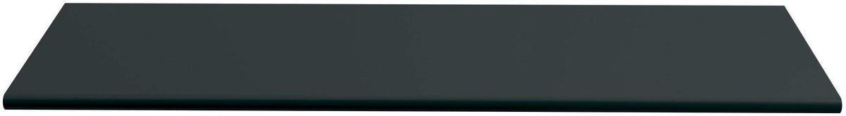Amerock Cabinet Pull Matte Black 5-1/16 inch (128 mm) Center to Center Edge Pull 1 Pack Drawer Pull Drawer Handle Cabinet Hardware