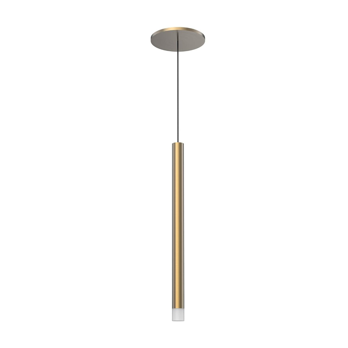Kuzco PD15415-BG ELIXIR ACRYLIC LENS PENDANT GOLD 6W 120VAC WITH LED DRIVER 3000K 90CRI