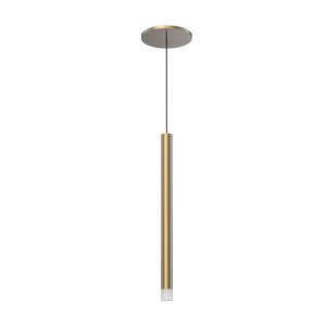 Kuzco PD15415-BG ELIXIR ACRYLIC LENS PENDANT GOLD 6W 120VAC WITH LED DRIVER 3000K 90CRI