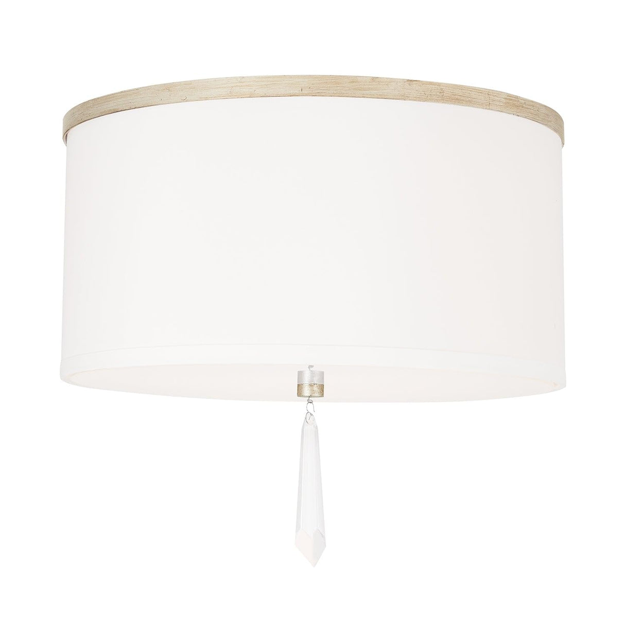 Capital Lighting 237031WG Gwyneth 3 Light Flush Mount Winter Gold