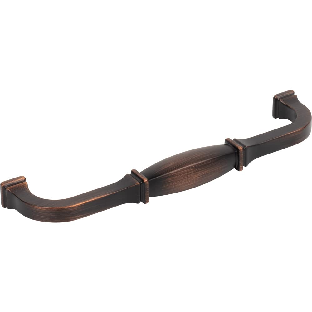 Jeffrey Alexander 278-160DBAC 160 mm Center-to-Center Brushed Oil Rubbed Bronze Audrey Cabinet Pull
