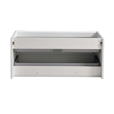 Fresca FCB9040WH Fresca Tuscany 40" Glossy White Wall Hung Modern Bathroom Cabinet