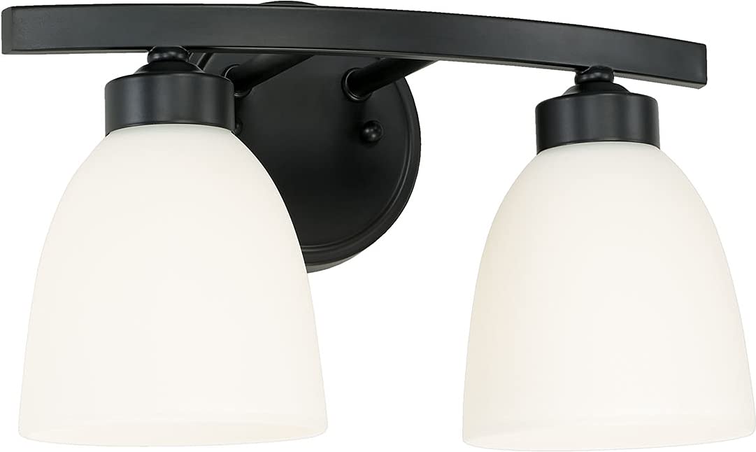 Capital Lighting 114321MB-333 Jameson 2 Light Vanity Matte Black
