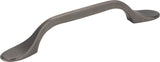 Elements 254-96BNBDL 96 mm Center-to-Center Brushed Pewter Kenner Cabinet Pull