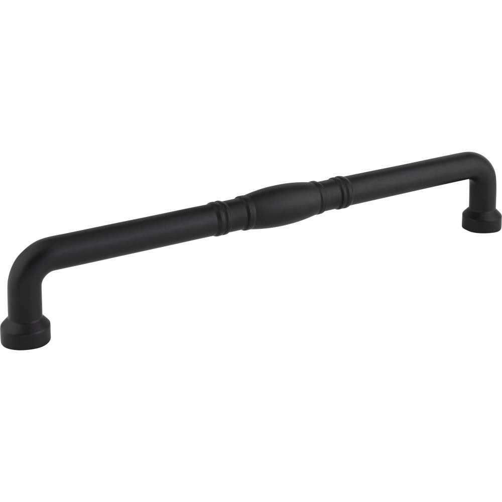 Jeffrey Alexander Z290-12MB 12" Center-to-Center Matte Black Durham Appliance Handle