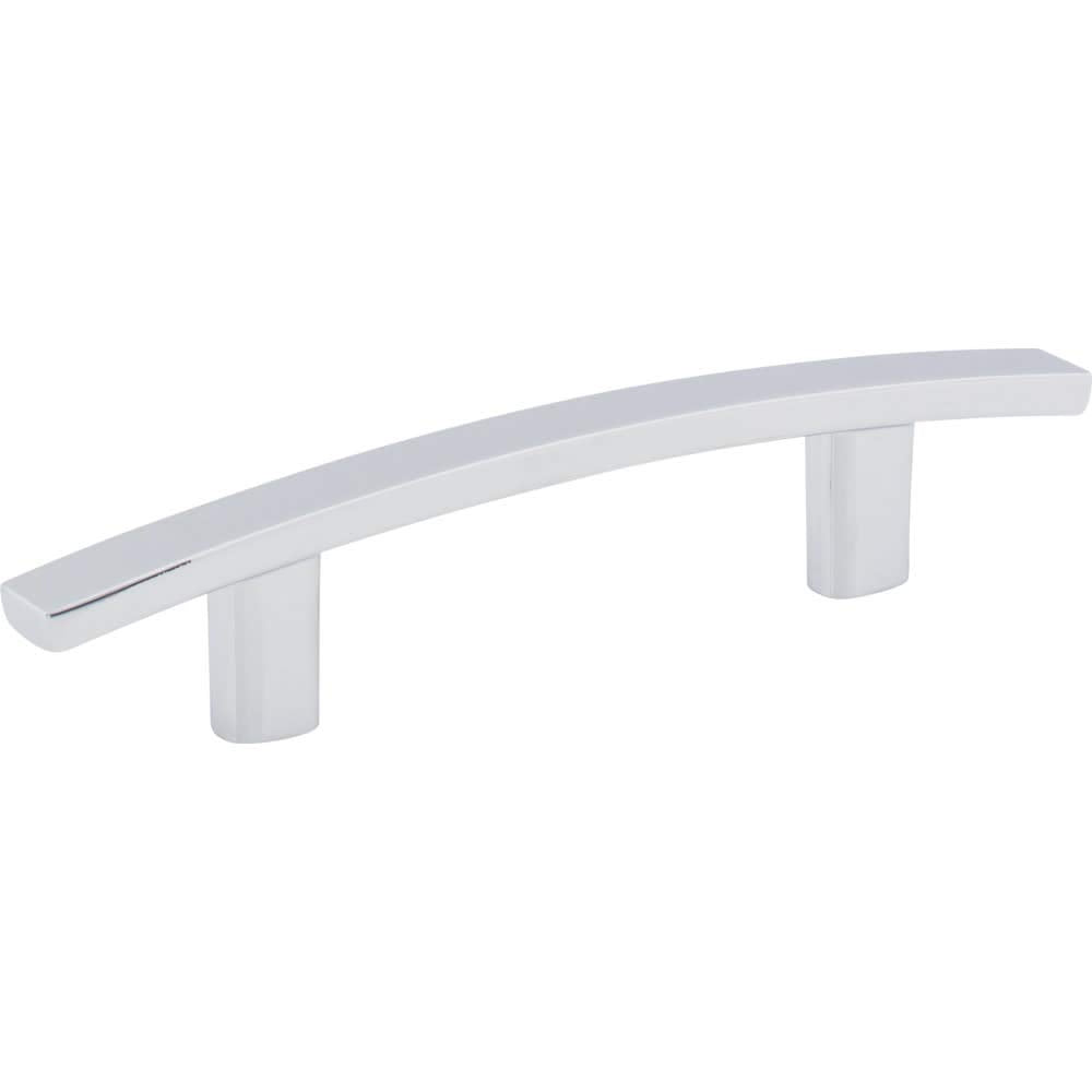 Elements 859-3MB 3" Center-to-Center Matte Black Square Thatcher Cabinet Bar Pull