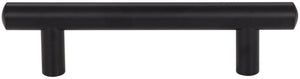 Jeffrey Alexander 146MB 96 mm Center-to-Center Matte Black Key West Cabinet Bar Pull