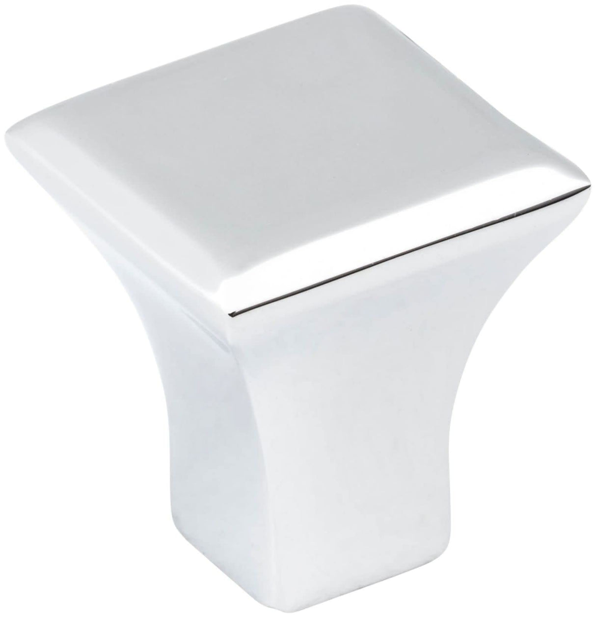 Jeffrey Alexander 972S-PC 7/8" Overall Length Polished Chrome Square Marlo Cabinet Knob