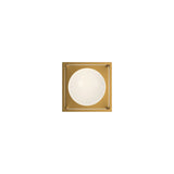 Alora VL519106AGOP AMELIA 6" VL AGED BRASS MATTE OPAL GLASS 1X60W E26