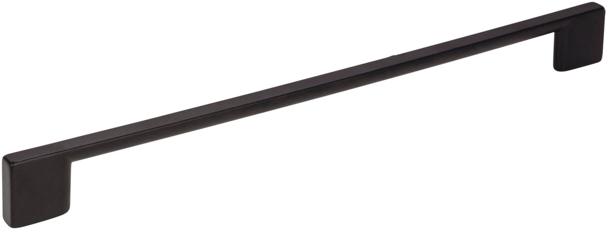 Jeffrey Alexander 635-256MB 256 mm Center-to-Center Matte Black Square Sutton Cabinet Bar Pull