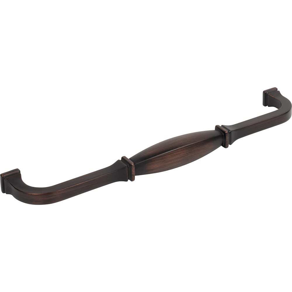 Jeffrey Alexander 278-18DBAC 18" Center-to-Center Brushed Oil Rubbed Bronze Audrey Appliance Handle