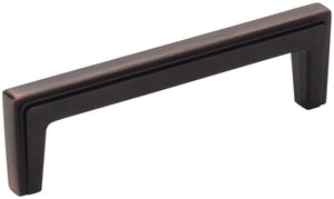 Jeffrey Alexander 259-96DBAC 96 mm Center-to-Center Brushed Oil Rubbed Bronze Lexa Cabinet Pull