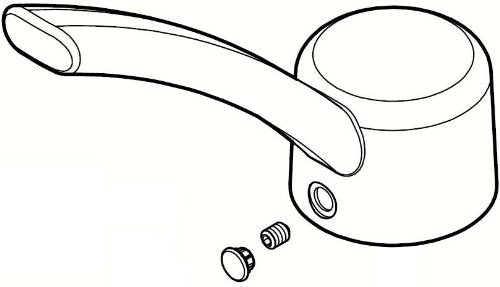 Pfister 940-032 Lever Handle, Polished Chrome 940-032A