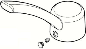 Pfister 940-032 Lever Handle, Polished Chrome 940-032A