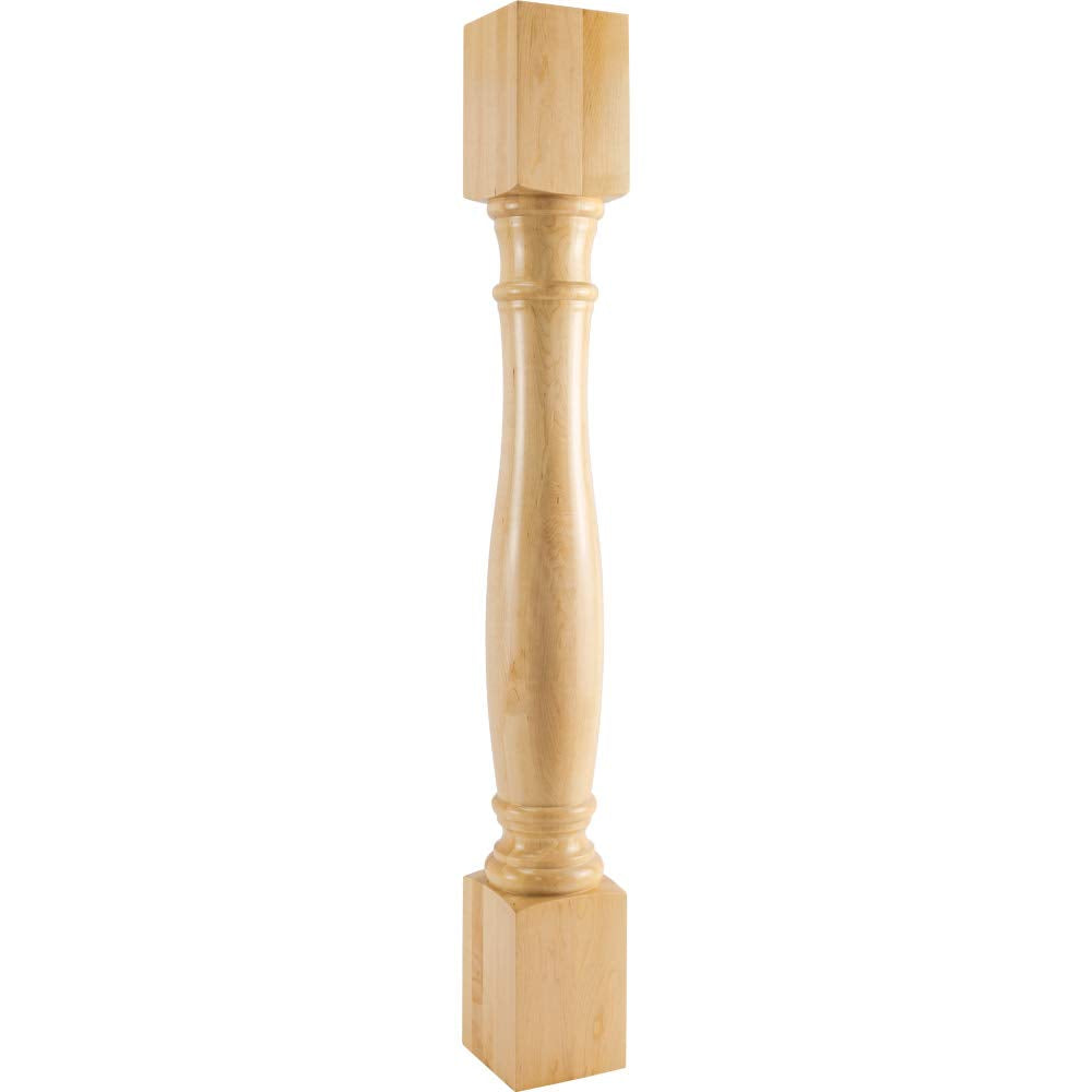 Hardware Resources P1-5-42-ALD 5" W x 5" D x 42" H Alder Turned Post