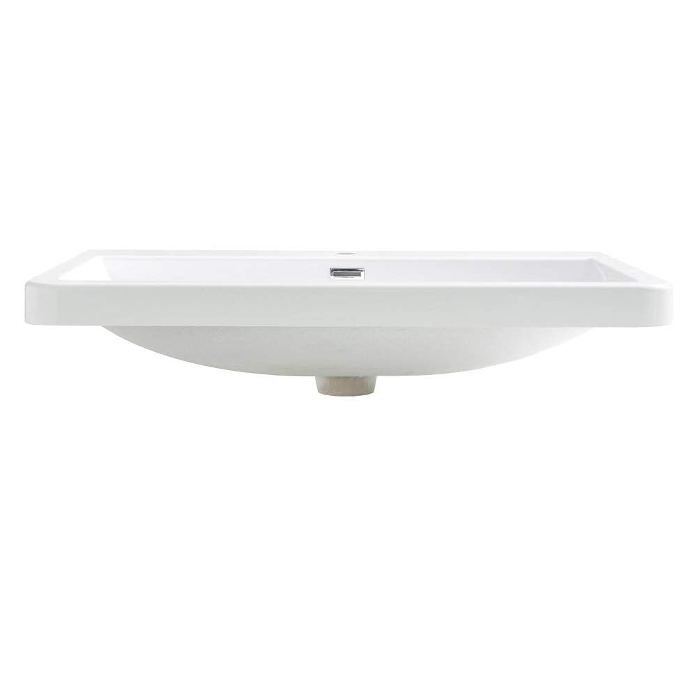 Fresca FVS8532WH Fresca Milano 32" White Integrated Sink / Countertop