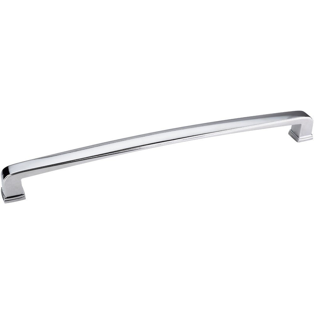 Jeffrey Alexander 1092-12PC 12" Center-to-Center Polished Chrome Square Milan 1 Appliance Handle