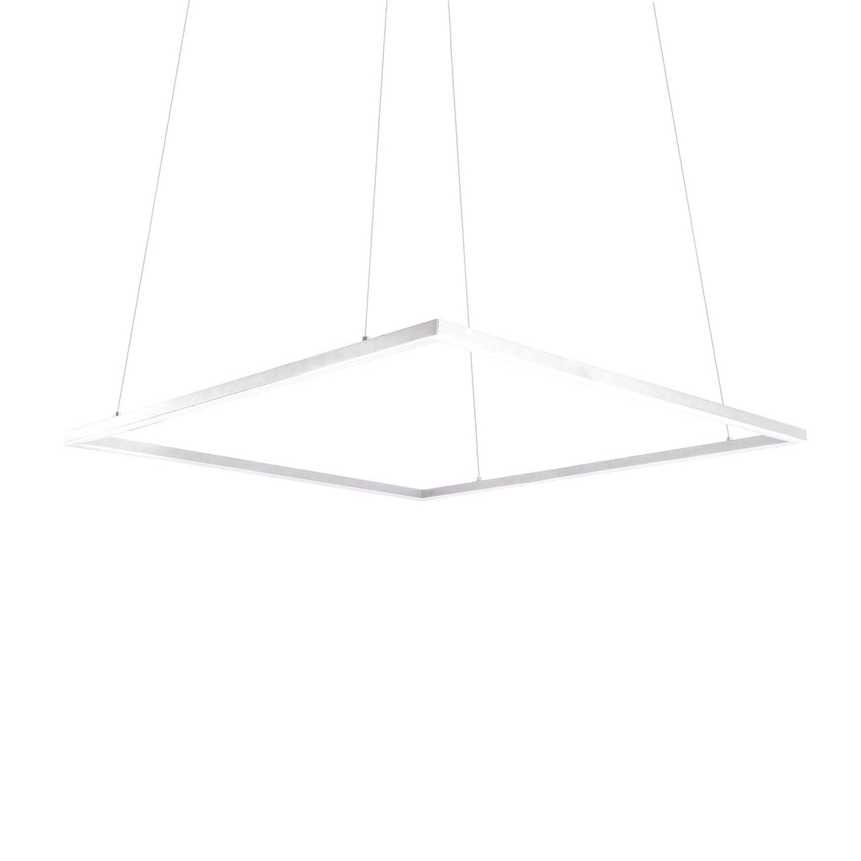 Kuzco PD88172-WH PIAZZA 72" PENDANT WH TEXTURED DOWN ONLY DUO CANOPY 930 TRIAC 120 162W