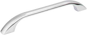 Jeffrey Alexander 4160PC 160 mm Center-to-Center Polished Chrome Square Sonoma Cabinet Pull