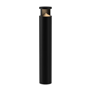 Kuzco EB83339-BK DOVER 39" EXTERIOR BOLLARD TEXTURED BLACK 120-277V TRIAC/ELV LED 3000K 80CRI 24W