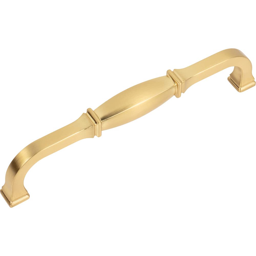 Jeffrey Alexander 278-160BG 160 mm Center-to-Center Brushed Gold Audrey Cabinet Pull