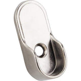 Hardware Resources M7160-SN Satin Nickel Knock-In Mounting Bracket for Oval Closet Rods