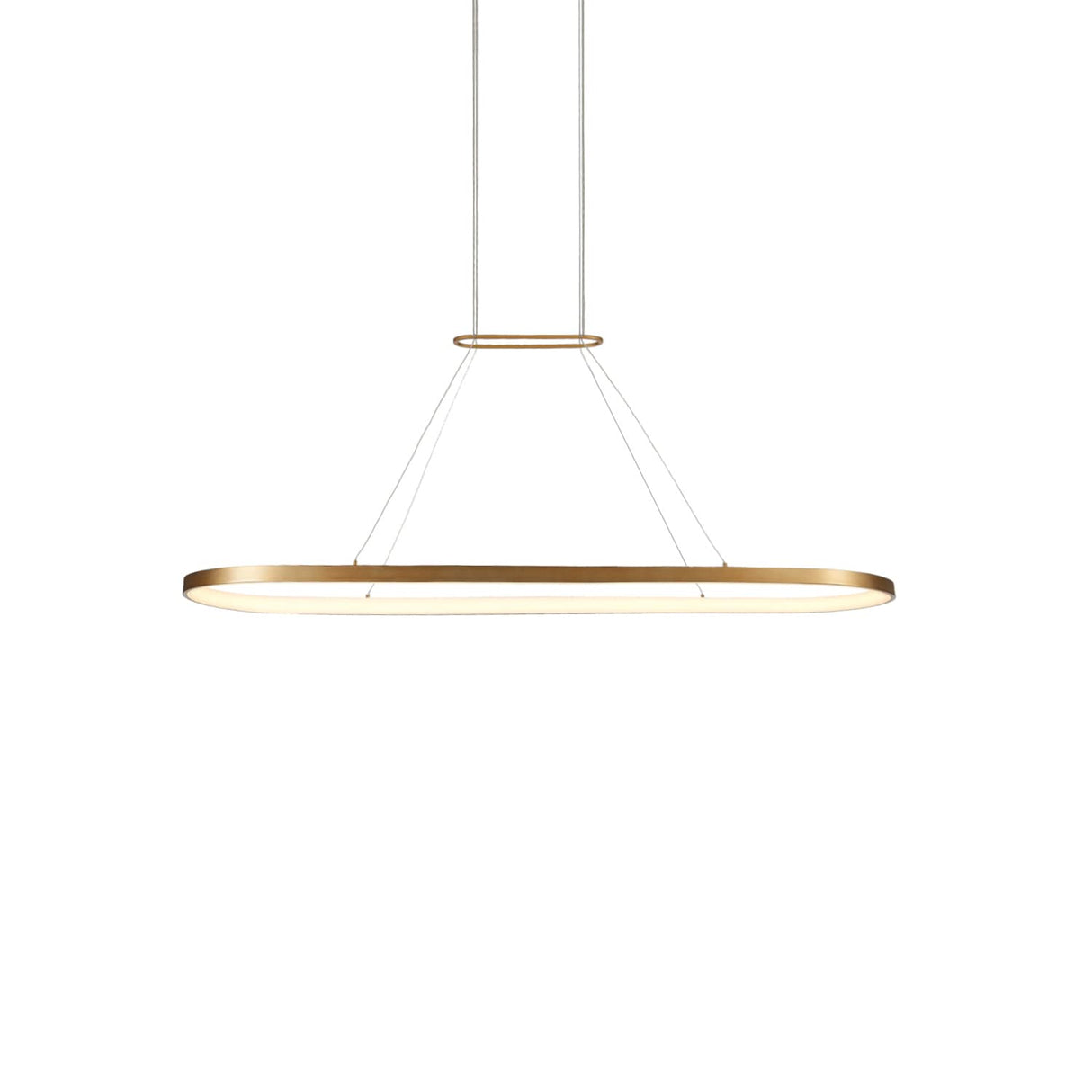 Kuzco (Floor Model) PD19347-AN EERIE 47" PD Antique Brass 120V TRIAC/ELV LED 3000K 90CRI 58W