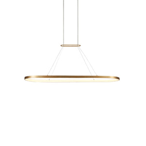 Kuzco (Floor Model) PD19347-AN EERIE 47" PD Antique Brass 120V TRIAC/ELV LED 3000K 90CRI 58W